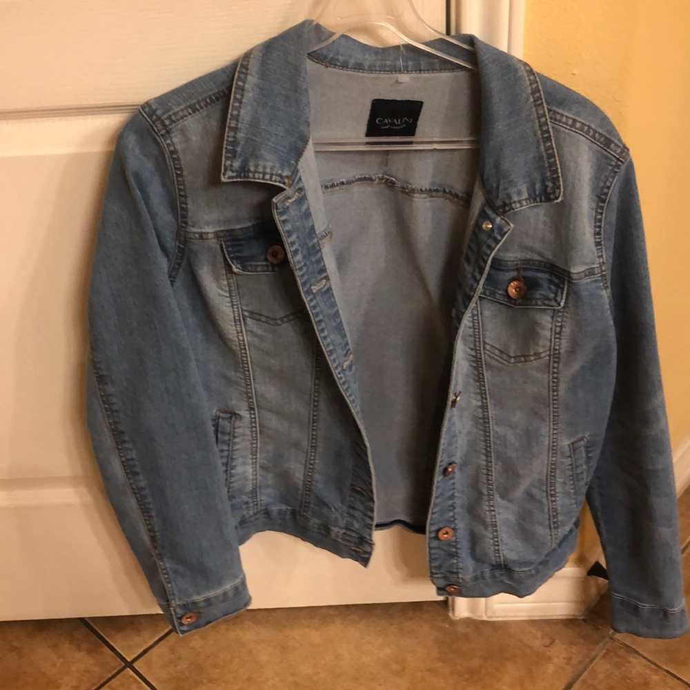 Cava link Jean Jacket. Brand new. Never worn.